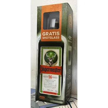 Likér JAGERMEISTER 35% 0,7l + SKLO (karton)