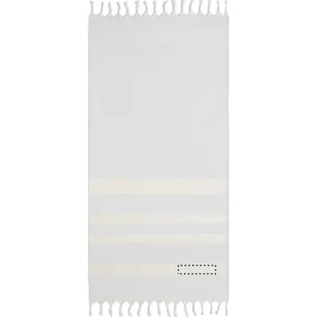 deka Ručníková deka Hammam 140g 40 TOWEL CORNER 1, 45x200mm Sítotisk, 1 barva