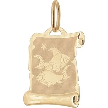 Přívěsek Přívěšek ze žlutého zlata znamení ryby ZZ0939F