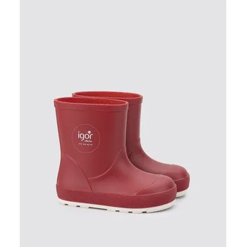 Chlapecká obuv Igor Dětské holínky Yogi Nautico Rojo červené Velikost: 24