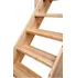 Schodiště Scobax Flexi mlynářské schody borovice 61 x 306 cm