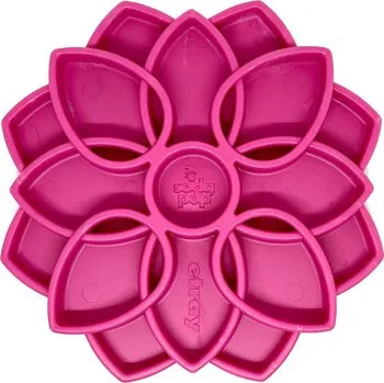 Hračka pro psa SodaPup Mandala, nylonová senzorická miska - růžová