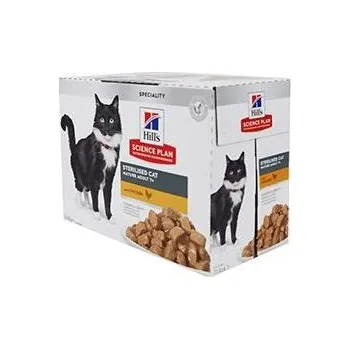 Pro kočku Hill´s Hill's Fel. SP Adult7+ Sterilised Chicken kapsa 12x85g