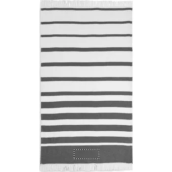 Ručník SEAQUAL® hammam 100x170 70 TOWEL STRIPE, 100x270mm Sítotiskový transfer, 4 barvy