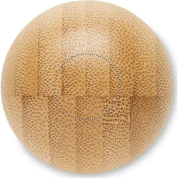 Péče o rty Balzám na rty v bambus. krytu 5 TOP, 17x17mm Laserové gravírování, 1 barva