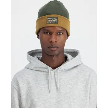 Čepice Čepice Crew C Label Beanie dark olive univerzální