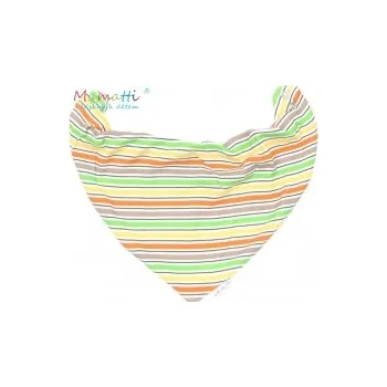 Šátek Mamatti Dětský šátek na krk - CAR -barevné proužky