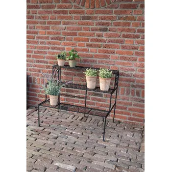 Stojan na květiny Etažér ESSCHERT´S GARDEN 3 patra, skládací|Esschert Design