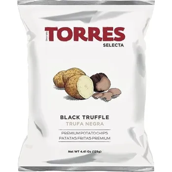 Chips Torres Torres, Chipsy s černým lanýžem Hmotnost: 40 gr