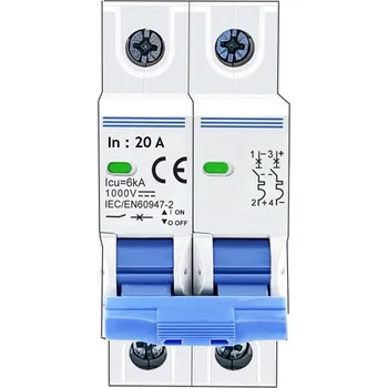 Jistič DC jistič 20 A dvoupólový