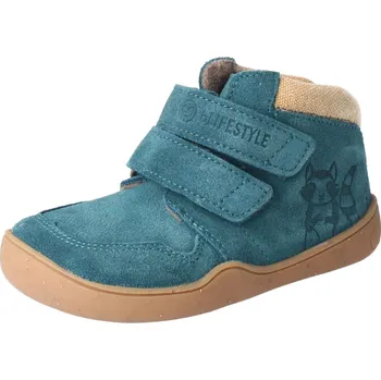 Chlapecká zimní obuv bLifestyle Celoroční Racoon velours fleece Petrol Velikost: 28