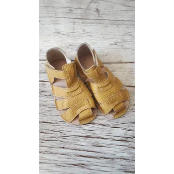 Dívčí baleríny ORTO plus Ortoplus sandálky PALM H žlutá Velikost: 23