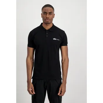 Pánské tričko polokošile Basic Polo SL black L