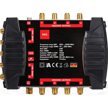 Multiswitch Multipřepínač RED-508