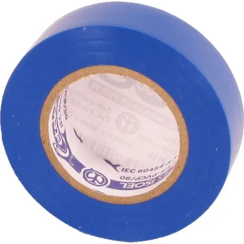 Izolační páska PVC izolační páska 4PRO NA8115 modrá, samozhášivá 15mmx10mx0,15mm, ELEMAN 1099111