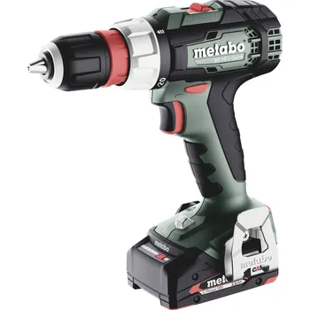 Metabo BS 18 L Quick aku vrtací šroubovák, 18 V, 2 Ah Li-Ion bezkartáčové, vč. 2x aku, kufřík, vč. nabíječky, 614052500