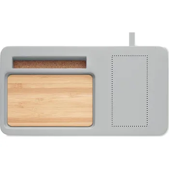 podložka Bezdrrátově nabíjecí podložka 150 CHARGER, 80x40mm Laserové gravírování, 1 barva