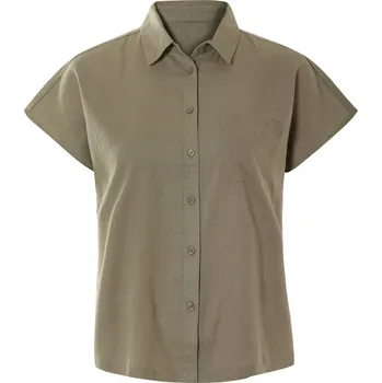 Dámská halenka esmara® Dámská lněná blůza (olivová, 40)