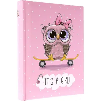 Fotoalbum Fotoalbum 9x13/200 B35200S Gedeon OWL růžové