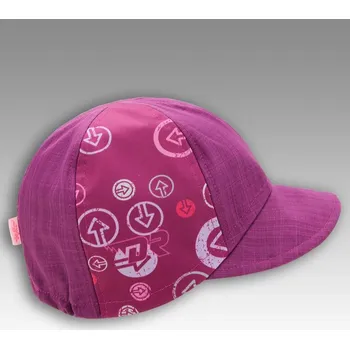 Kšiltovka Dráče Kšiltovka softshell - vzor 09 fialová