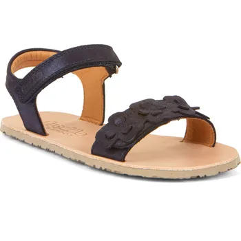 Dívčí sandály Froddo Sandály barefoot Flexy Flowers blue G3150265-7 Velikost: 33