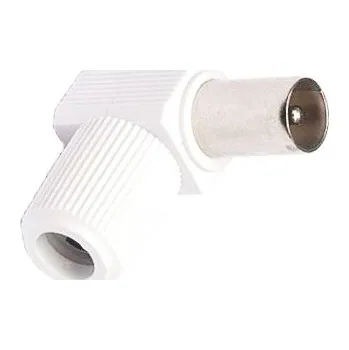 Anténní redukce Anténní konektor samec IEC ALCAD rohový