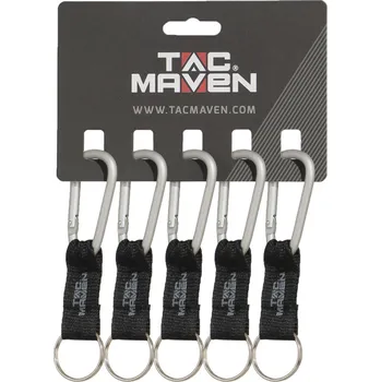 Lano Karabina Tac Maven Carab 6 mm 1 ks - stříbrná-černá