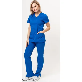 Dámský overall Dámská lékařská souprava Cherokee Revolution (halena Mock, kalhoty Straight) královsky modrá