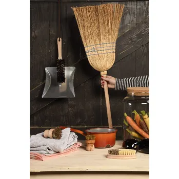 Koště domácí HOME DUST, 29x5x137cm, přírodní|Esschert Design