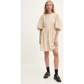 Dámské šaty Šaty Answear.LAB 01065..th béžová 80X, vel. M