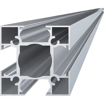Plotový sloupek sloupkový profil 70 x 70 mm, bez povrchové úpravy - sloupek na hliníkový plot, délka 6 m, materiál hliník EN AW-6060 T66