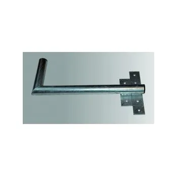 Anténní držák Držák antény s pásem na okno 50cm - pravý - žárový zinek K50PZ