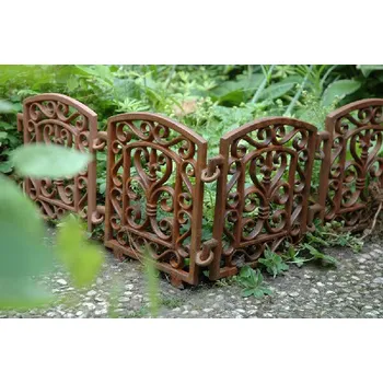 Plot Plůtek se zámkem FLEUR DE LYS, litina, 21x2x28cm, balení obsahuje 1ks/(ED)|Esschert Design