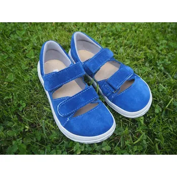 Dívčí baleríny Jonap Sandály barefoot B21 modrá Velikost: 31