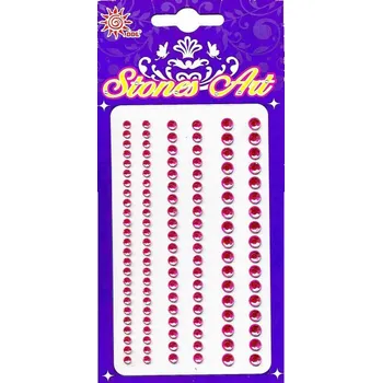 Samolepící dekorace Samolepicí kamínky - růžová kolečka