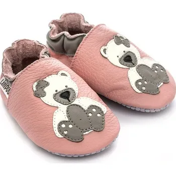 Capáčky Liliputi Barefoot capáčky Liliputi® Soft Paws Baby Shoes Polar Teddy Velikost: S
