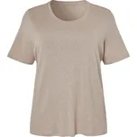 esmara® Dámské lněné triko XXL (šedohnědá, 3XL(56/58))