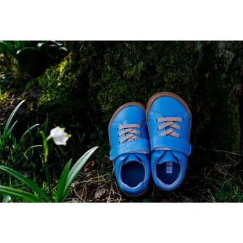 Chlapecká obuv Jonap Celoroční barefoot Hope gumka světle modrá Velikost: 23