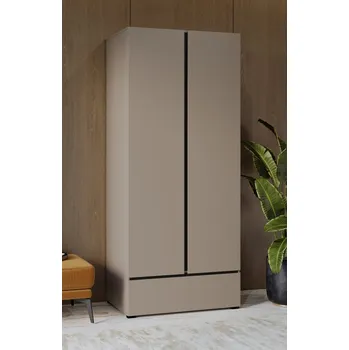 Šatní skříň Skříň CROSS S (typ 18) Congo-černá