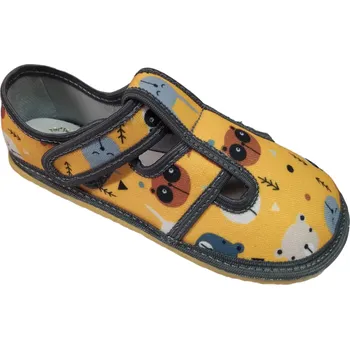 Chlapecká obuv KTR Přezůvky Raweks Lesní zvířátka Velikost: 24