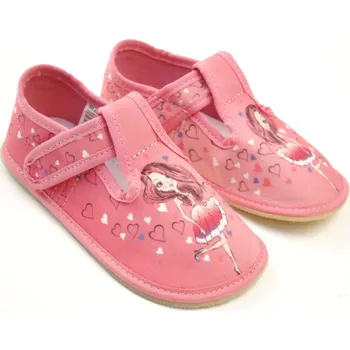 Dívčí obuv Ef barefoot přezůvky 395 Melanie Velikost: 34