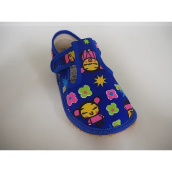 Dívčí bačkory Beda Přezůvky barefoot - figures (BF 060010/W) Velikost: 27