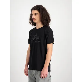 Pánské tričko triko Basic T Carbon black/black velikost XL XL