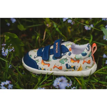 Dívčí obuv Garvalín Tenisky Dino Petrol modrá Velikost: 20