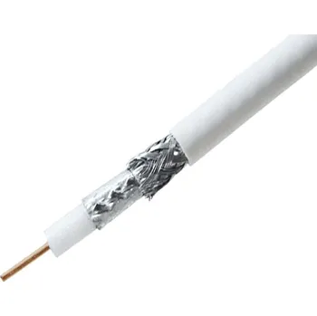 Anténní kabel Koaxiální kabel 6,8 mm CU jádro ZIRCON CU 125 AL