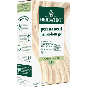 Herbatint Permanentní barva 170 ml, 10N platinová blond
