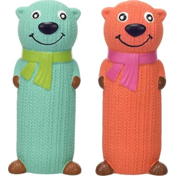 Hračka pro psa Flamingo Pet Products NV Hračka vinyl Sjaru medvěd mix 8cm Flamingo