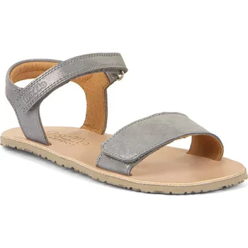 Dívčí sandály Froddo Sandály barefoot Flexy Lia Grey/silver G3150264-11 Velikost: 41