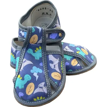 Dívčí obuv Baby Bare Přezůvky barefoot - dino Velikost: 31