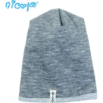 Kojenecká čepice Nicol Dětská čepice Nicol, Rhino - šedá vel. 56/62